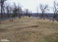 Morgan Cemetery, Mason Co., WV - looking north
